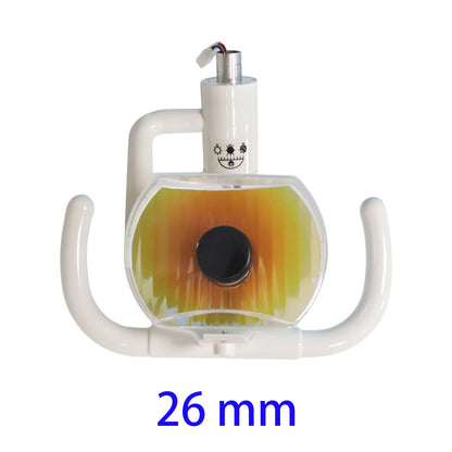 Dental Unit Halogen Exam Lamp, 7000-32000 LUX, High CRI 95%, Adjustable Spot Size for Clinic Use