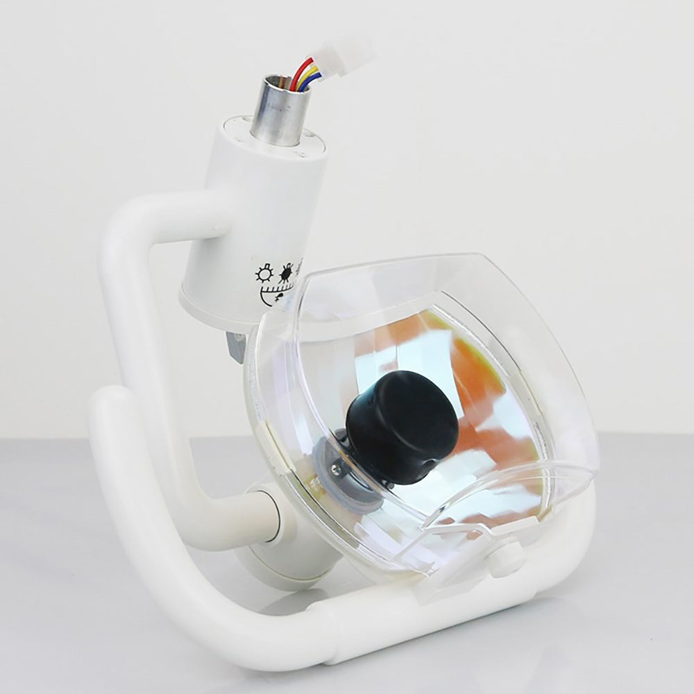 Dental Unit Halogen Exam Lamp, 7000-32000 LUX, High CRI 95%, Adjustable Spot Size for Clinic Use
