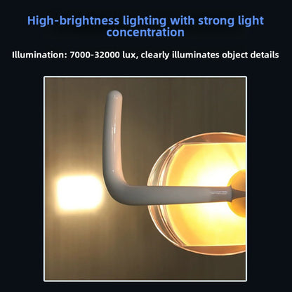 Dental Unit Halogen Exam Lamp, 7000-32000 LUX, High CRI 95%, Adjustable Spot Size for Clinic Use